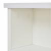 Solid Wood Single Bed with Drawers and Slatted Base, Bookshelf Teenagers and Adults Children's Bed, 90x200cm White