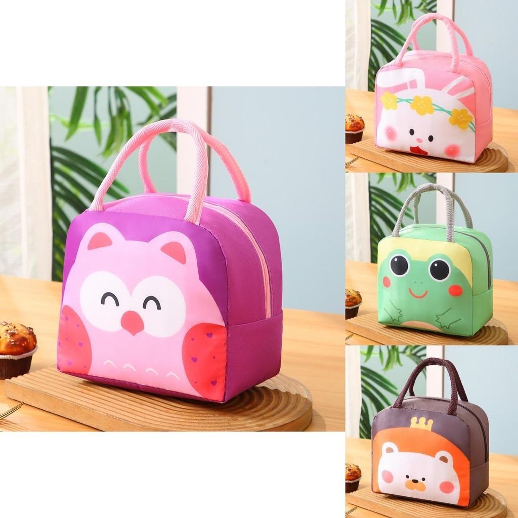 Cute And Fun Oxford Cloth Lunch Box Bag For Food Drinks And Snacks Multi-purpose