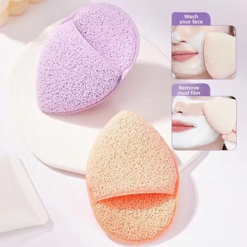 Facial Cleansing Pad Face Washing PadFacial Cleansing Towel Konjac Water Drop Facial Sponge Cleansing and Makeup Removal Pad