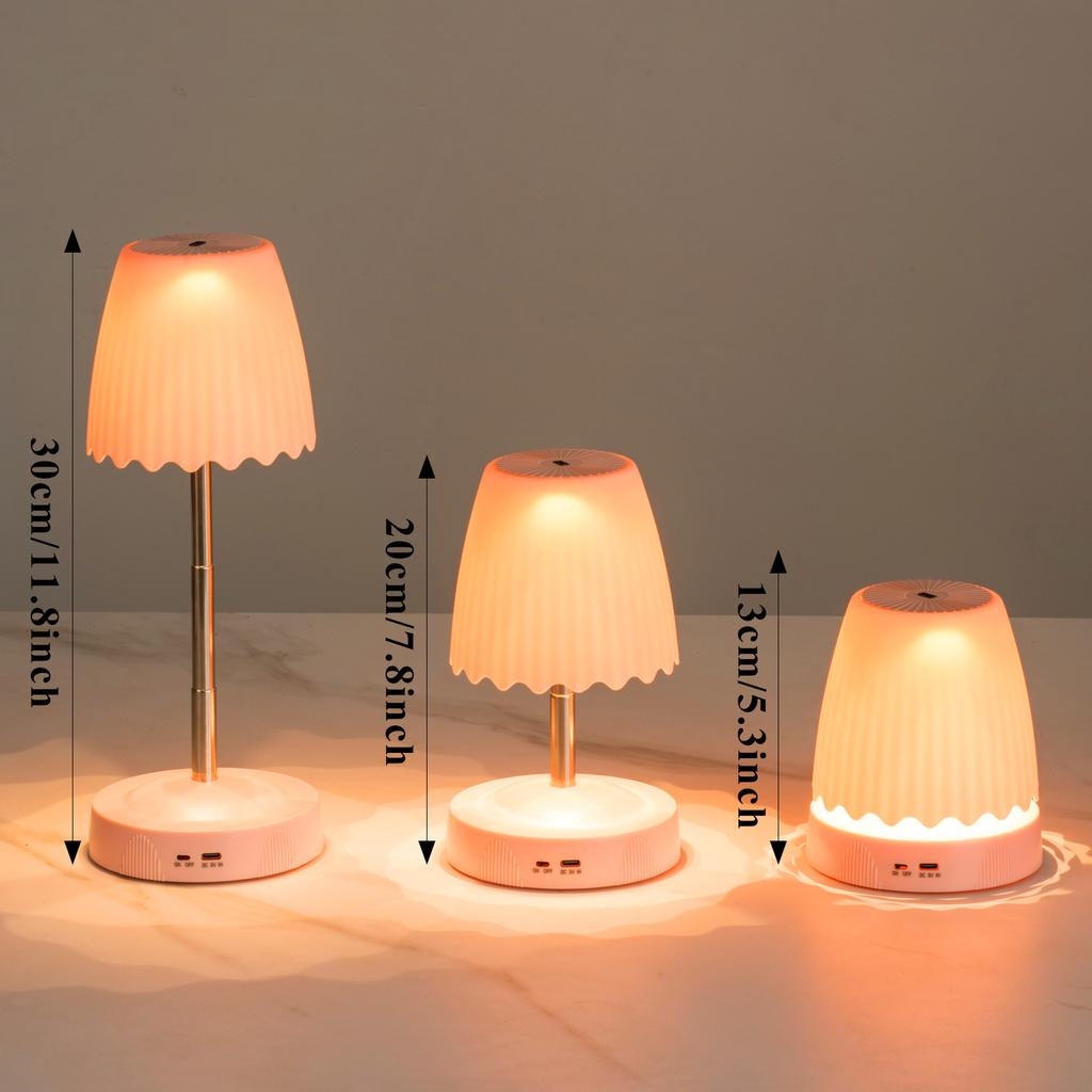 Modern Nordic-Inspired Table Lamp USB Charging Adjustable Brightness for Home Office Hotel Induction Desk Light