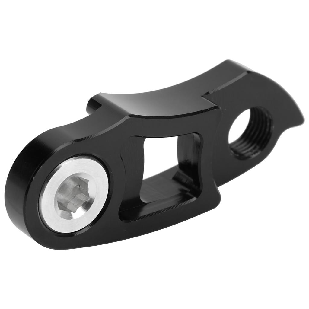 Bike Rear Derailleur Hanger Bicycle Aluminum Tail Hook Extension Extender Bike AccessoryBlack