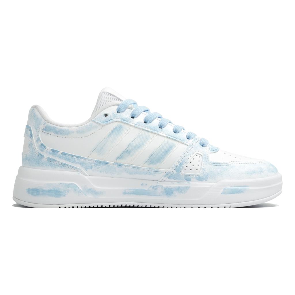 adidas LITE BALLER Wan Hua Nong, Deep Sea Breath, Shopping Bag Pu Slip Resistant Abrasion Resistant Low Top JS4358(Team113-S-BOX)