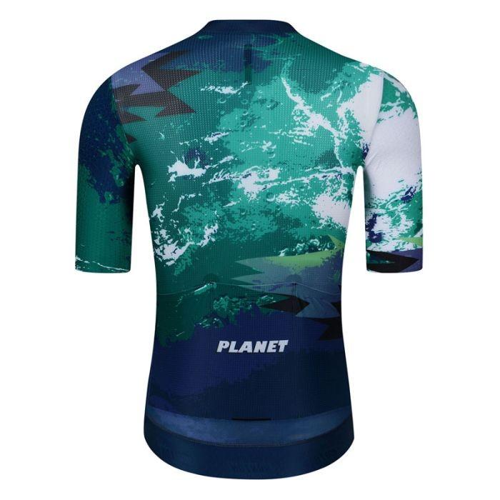 Skull Monton Heren Planet Wielershirt Powerband Wielershirt Mountainbike Shirt Sneldrogend Racefiets Shirt Uniform Bre
