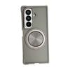Applicable to Samsung Z FOLD7 CD pattern rotating bracket Z FOLD6 matte FOLD5 four corners anti-drop protective cover
