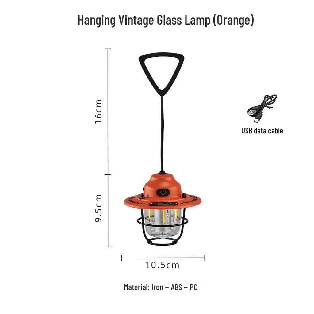 Mini Pinecone Retro Lantern: Ultra-Long Battery Life for Outdoor Camping & Handheld Ambiance Lighting