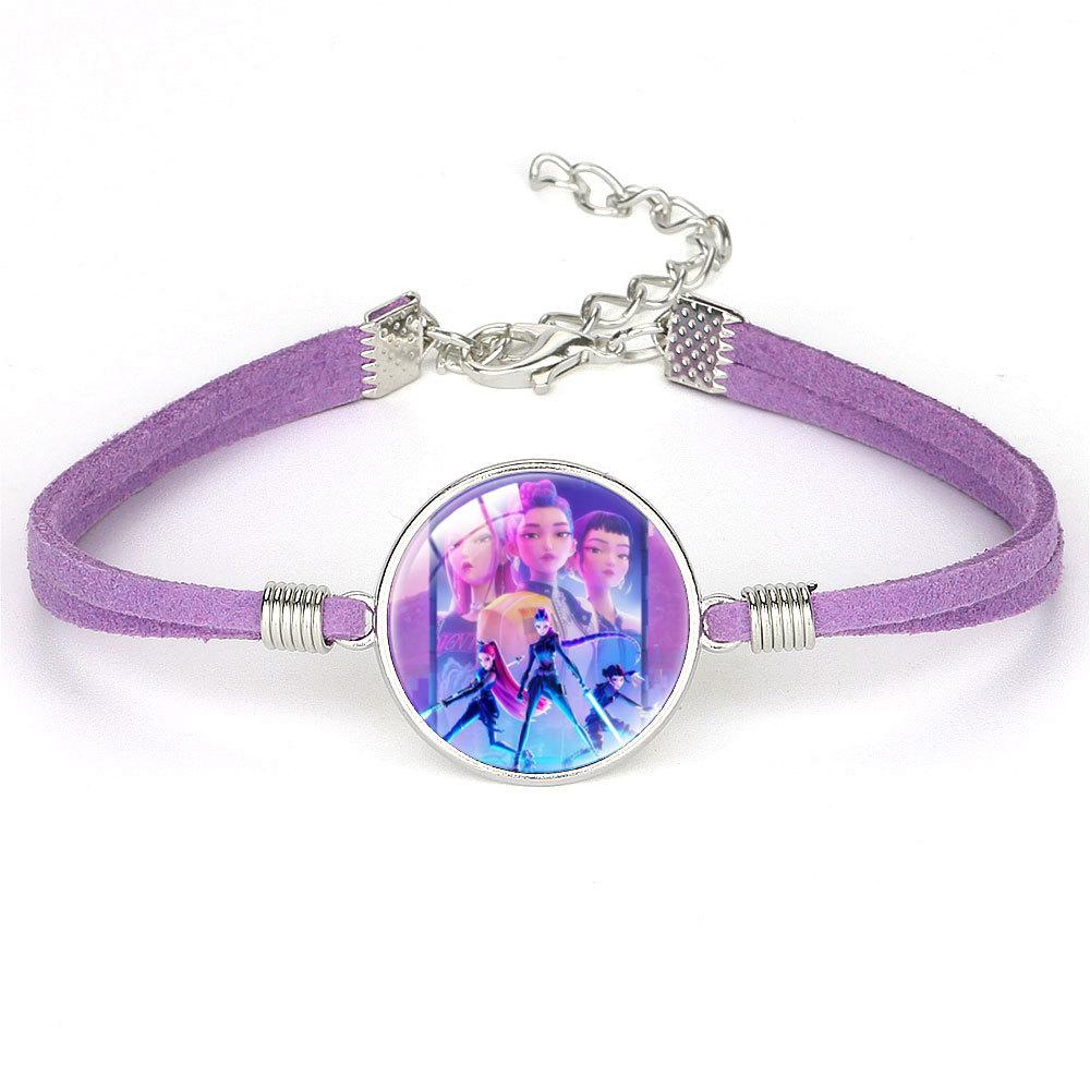 Rumi Zoey Mira Velvet Rope Bracelet Fashion Simple Crystal Jewelry