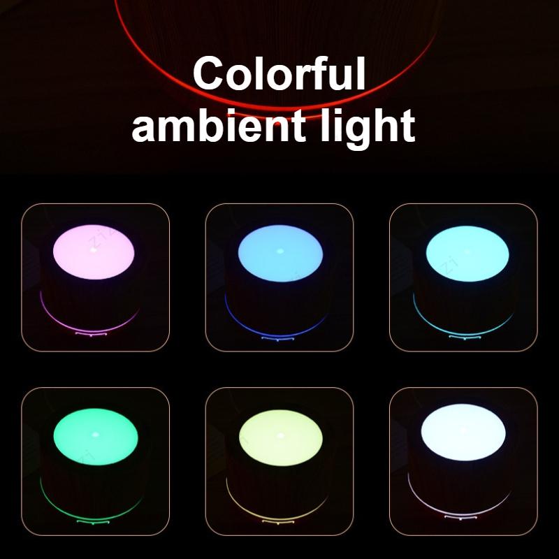 Remote Control Intelligent Timer Bluetooth Speaker Humidifier Colorful Atmosphere Light Light Sound Humidifier
