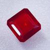 AAA Natural Blood Red Mozambique Ruby Loose Emerald Cut Gemstone 68 Ct P454