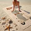 Custom Name Ultra-Soft Beach Towel with Elephant Theme,Ideal for Pool - Camping, Diving - Perfect Travel Essential, Vibrant Beach Towel.