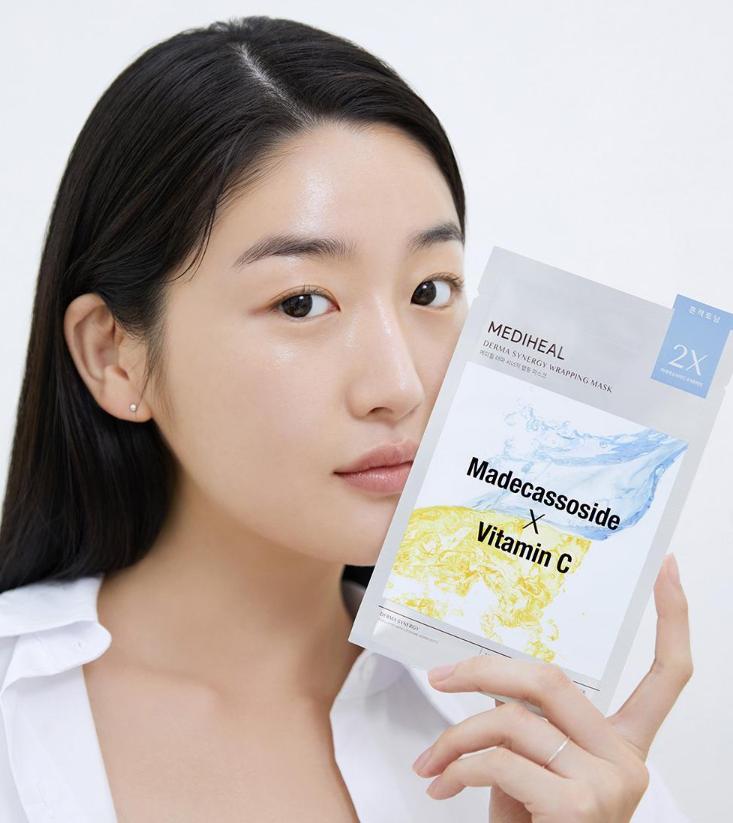 Mediheal Derma Synergy Wrapping Mask 10 Sheets – Korean Skincare Sheet Mask (5 Variants)