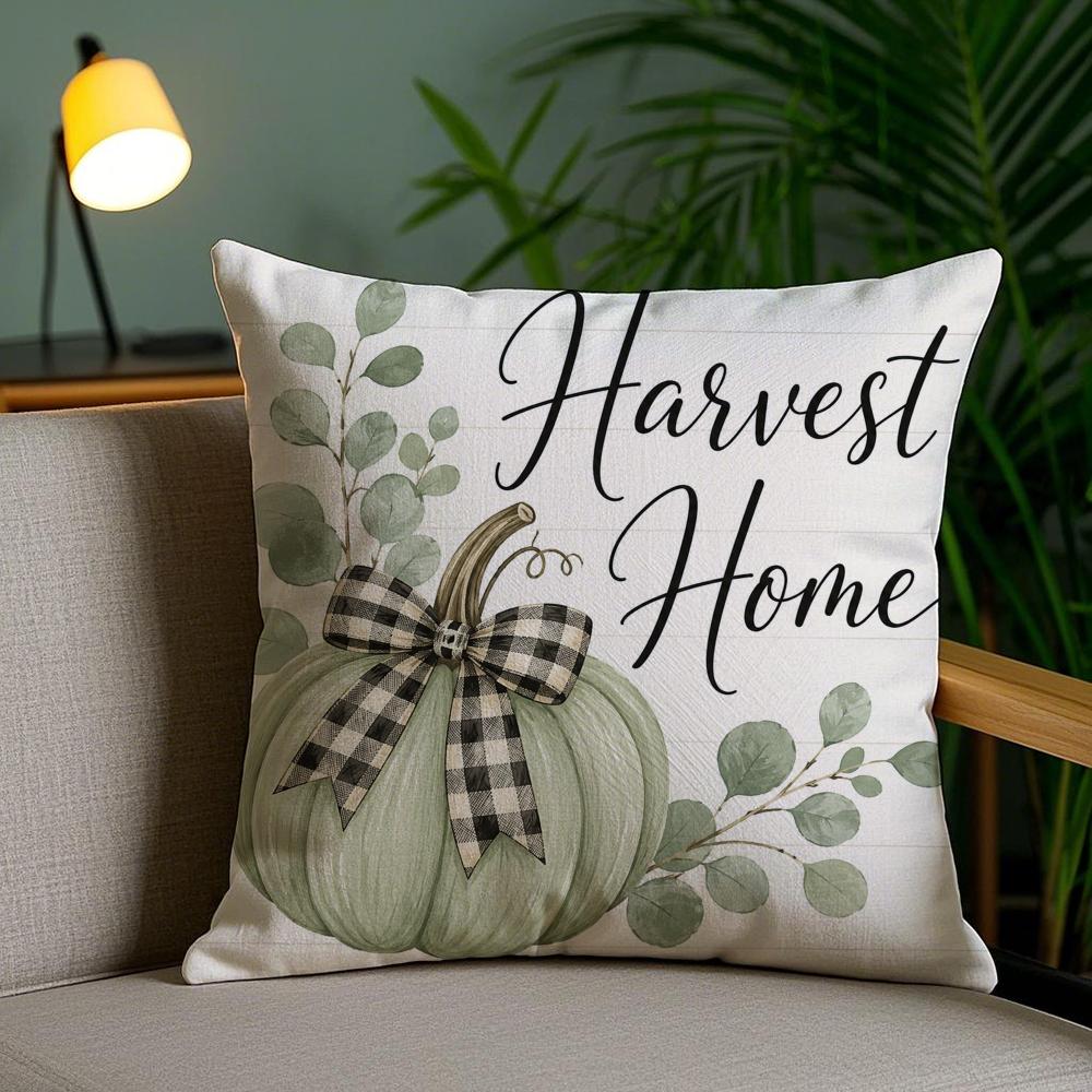 Autumn Color Scheme Cushion Cover Short Plush Soft DoubleSided Printing Pillow Case Cozy Sofa Bedroom Home Decor Gift