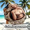 Personalisierter Marilyn Monroe Regenschirm mit individuellem Namen, Automatisches Öffnen und Schließen, Stabiler 8-Speichen-Rahmen, Für Pendeln, Camping, Wandern, Geburtstagsgeschenk