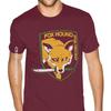 Printing Metal Gear Solid Fox Hound Tees For Men Popular England Style Tshirts Men Full Cotton Gothic Style Tees Shirt
