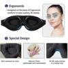 Sleep Eye Mask For Men Women, 3d Contoured Cup Sleeping Mask Blindfold, Concave Molded Night Sleep Mask, Block Out Light, Soft Comfort Eye Shade Cov