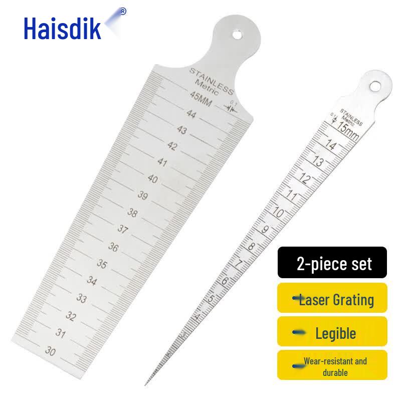 Haisidick High Precision Wedge Feeler Gauge