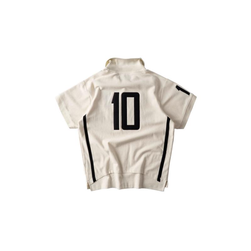 Letnia europejska i amerykańska moda uliczna, haft literowy, damska seksowna luźna koszulka z krótkim rękawem z kołnierzykiem POLO