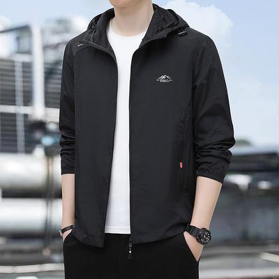 Summer Skin Clothing Jacket Ultra-thin Breathable Men's and Women's Trend Summer Youth Sports Outdoor Quick-drying Sunscreen Clothing