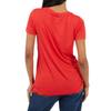Brave Soul Womens/Ladies Plain Lace Up T-Shirt