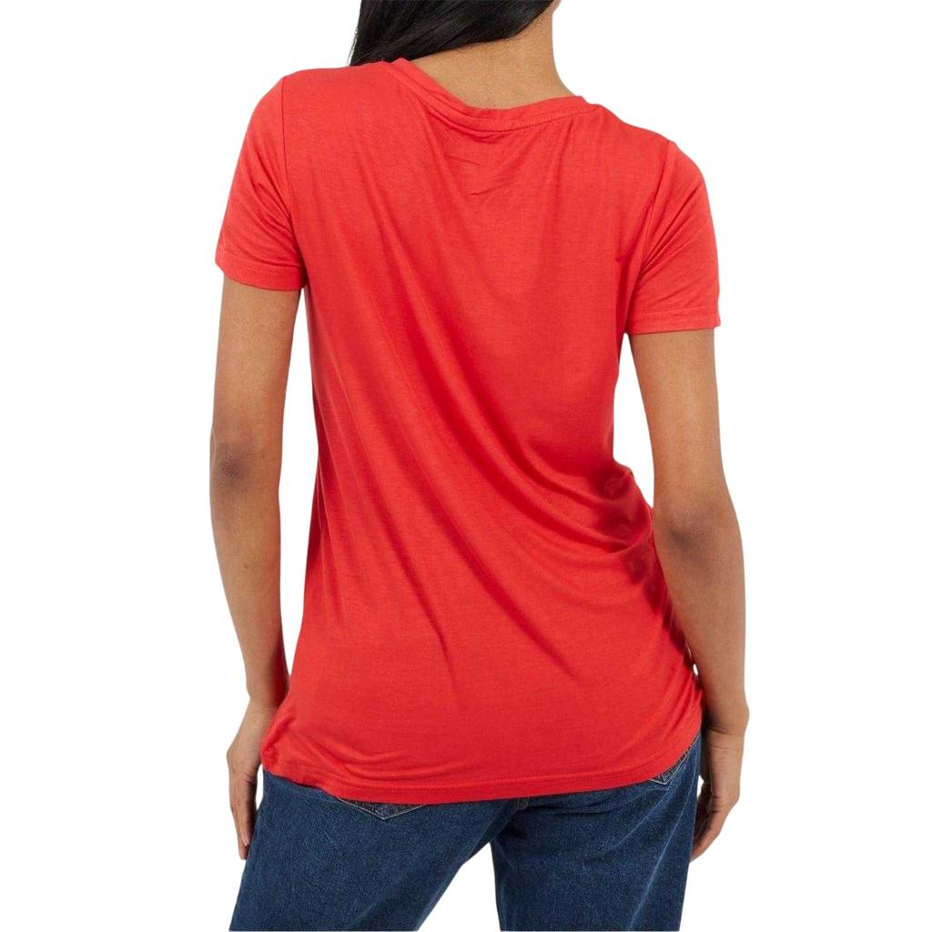 Brave Soul Womens/Ladies Plain Lace Up T-Shirt