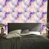 Ink Wallpaper White and Purple for Living Room and Bedroom 50x1000