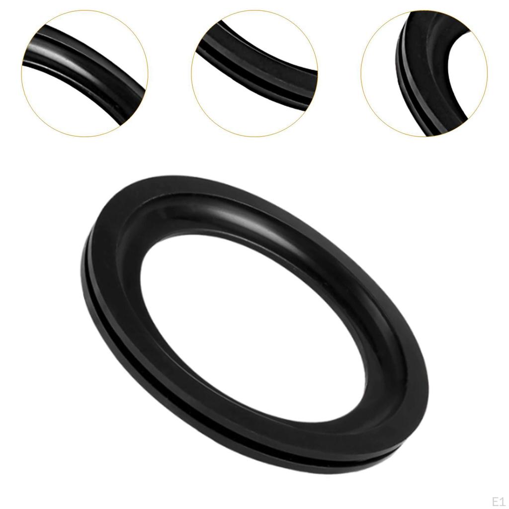 RV Toilet Seal Gasket Rubber Portable Easy to Install Premium Durability Replacement Accessories for