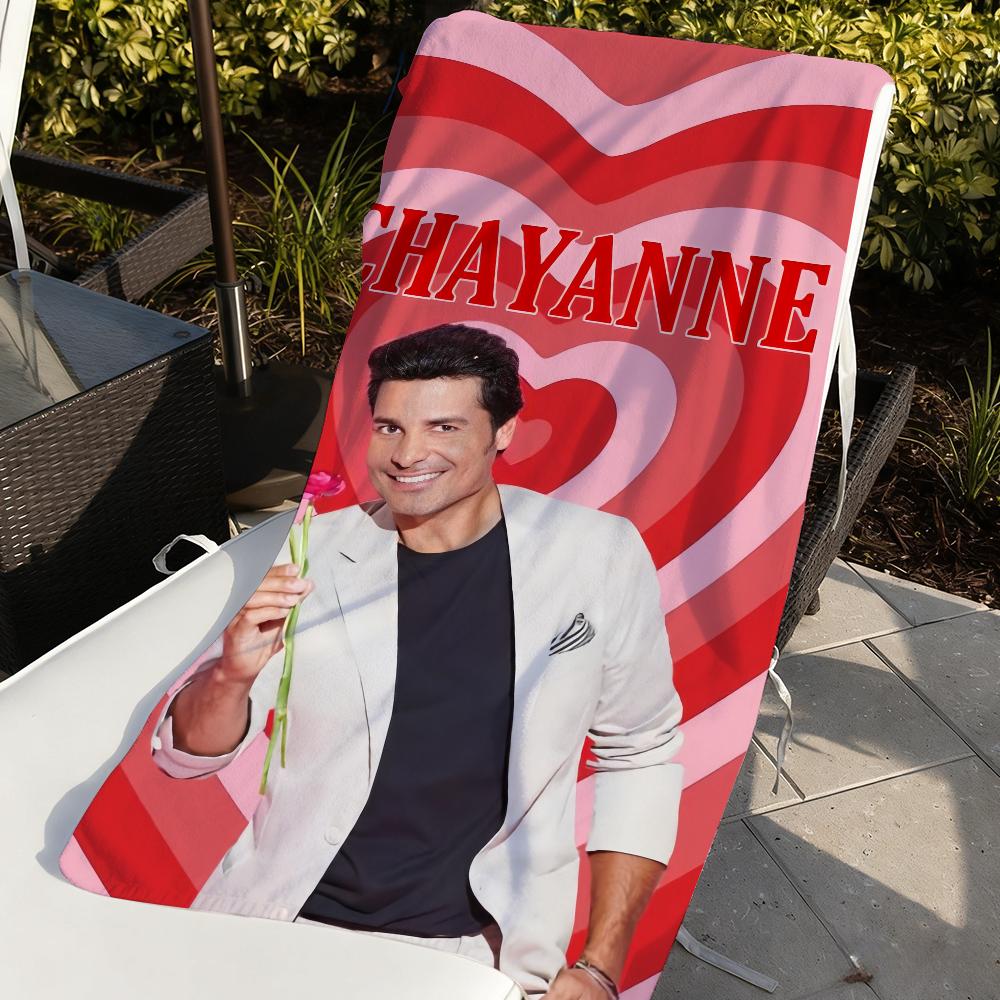 Chayanne Dance With Me Towel Quick Drying Beach Towels Are Suitable For Swimming Pools Camping Yoga And The Gym
