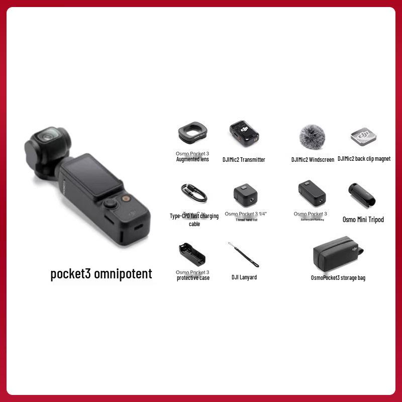DJI Pocket 3 Handheld HD Gimbal Vlog Camcorder