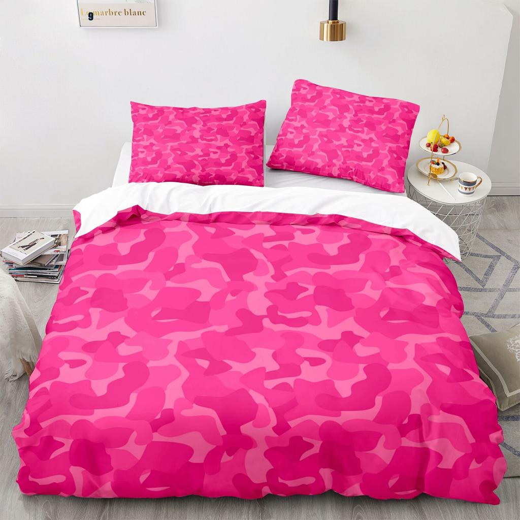 Camouflage Bed Set Combat Army Doona Quilt Duvet Cover Single Double Queen Size