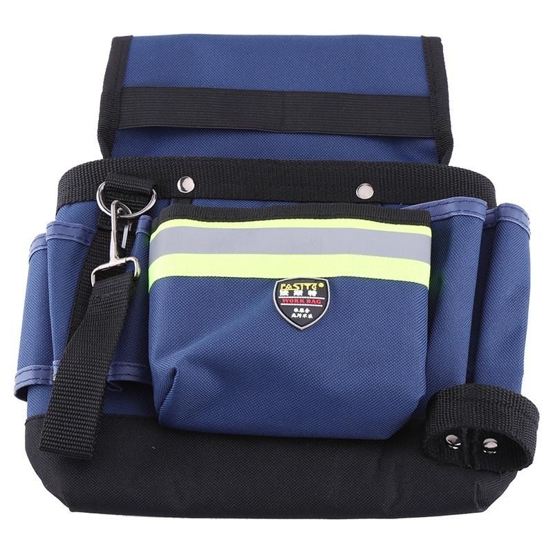 Electrician Waist Bag Tool Holder Convenient Work Organizer Pouch Durable Electrician Waist Bag Tool Holder Convenient Work Organizer Pouch Durable