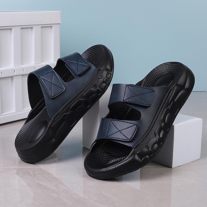 Fashion Men's Slippers Indoor Outdoor Sandals Beach Comfortable Soft Slides Men Casual Shoes Flip-flops Home Slippers Sandals Outdoor