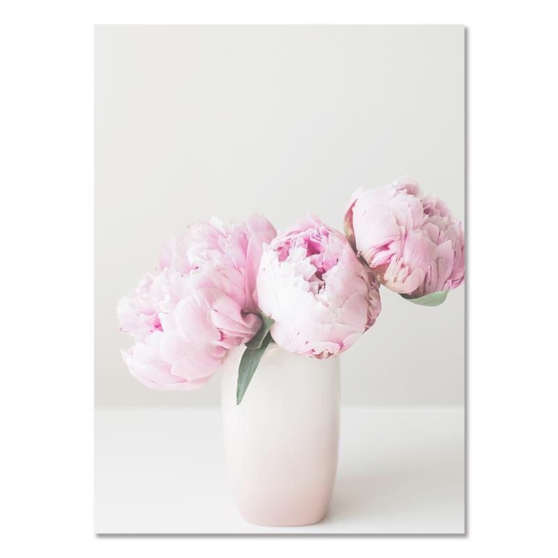Nordic Style Wall Posters Flower Paintings for The Living Room Aesthetic Room Decor Picture on The Wall Art Canvas Prints