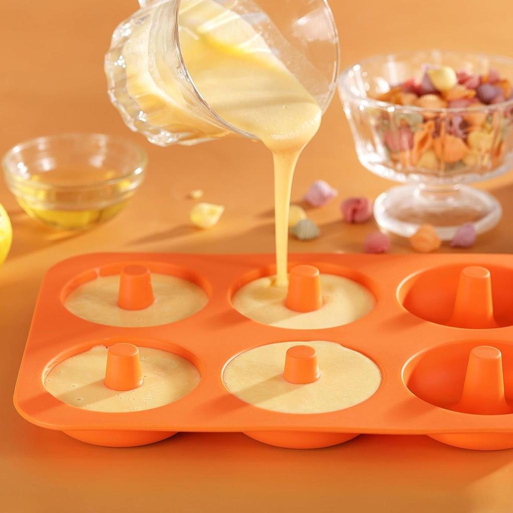 Itisyou Silicone Donut Cake Baking Oven and Microwave Kitchen Tool Mold Mold, Mold, Tool, Safe,