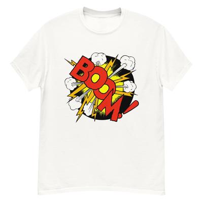 Comic Panel Explosion “Boom!” T-shirt