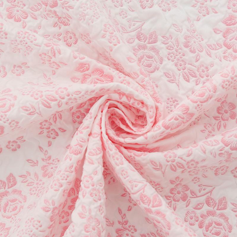 135x50/500cm 3D Yellow Embossed Relief Jacquard Fabric For Princess Dress, Children's Clothing, Handmade DIY Fabrics TJ21712