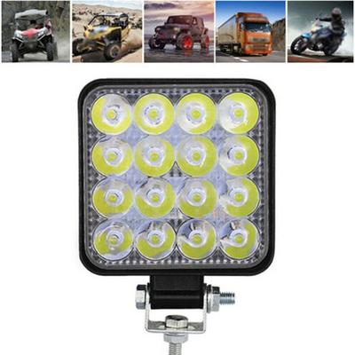 Waterproof Work Light 6000K Shockproof 48W Floodlight Off-road Driving