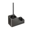 Cmaos Wall-Mounted Toilet Brush Set with Storage Shelf