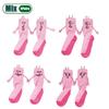 1-20Pairs Pink Bunny Magnetic Hand Holding Socks Funny Halloween Party Socks Winter Socks Pregnant Women Birthday Christmas Gift