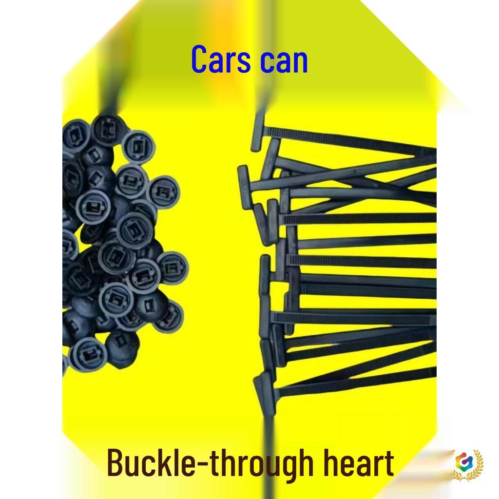 Multi-Function Car Cable Tie and Push Pin Fasteners