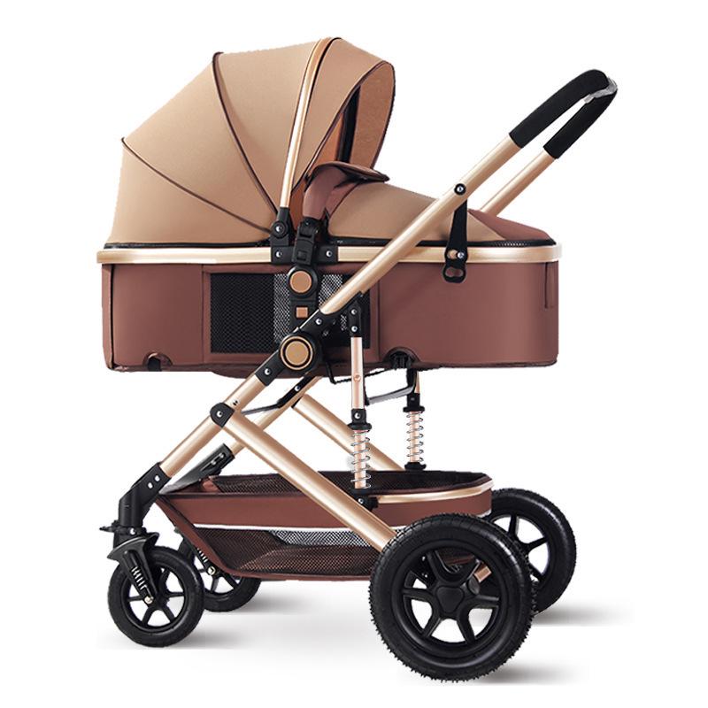 Zhi Er Le Baby Stroller: Lightweight, Reclining, Two-Way, High Landscape, Shock Absorption for Newborns