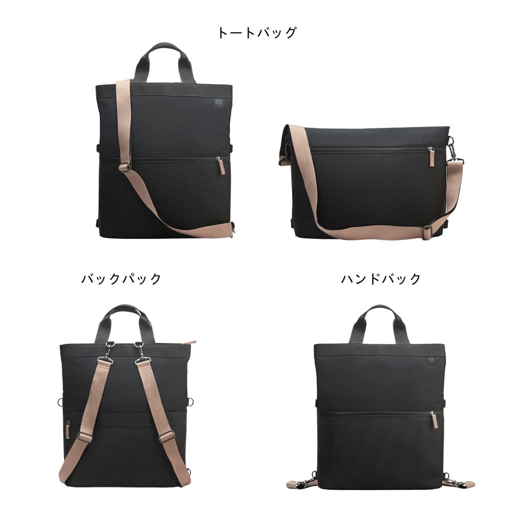 [HP] 3-way tote backpack