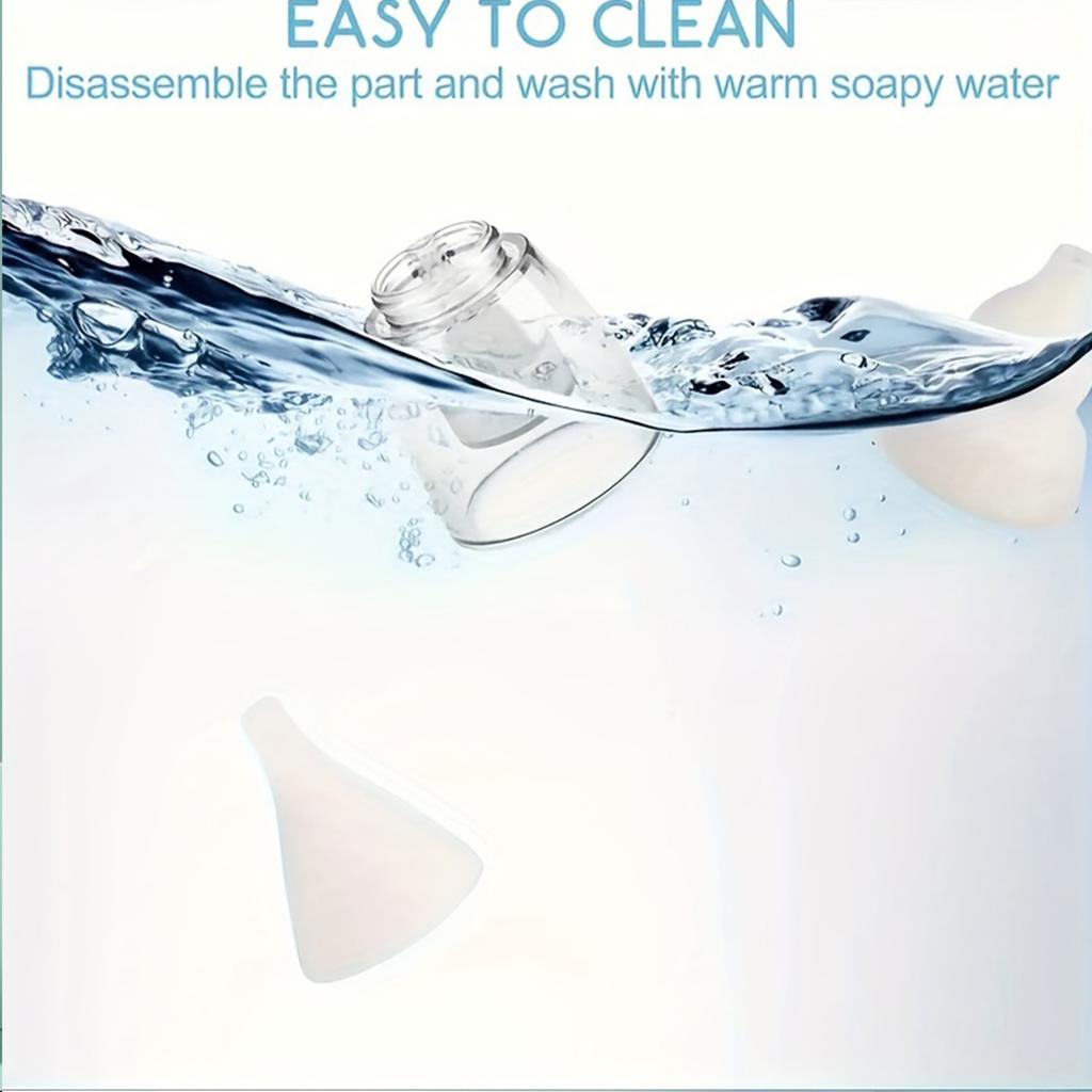 1pc Baby's Nasal Aspirator, Portable Electric Nose Cleaner, Nasal Congestion Cleaning, Perfect Gift for Home Use.