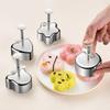 Mold Sushi Diy Rice Ball Mold Stainless Steel Creative Bear Flower Shaped Triangular Rice Ball Lunch Tool Sushi Kitchen Tools