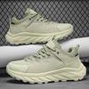 Platform Men Running Shoes Outdoor Sports Male Sneakers Warm Breathable Men'S Sneakers Walking Hiking Tennis Anti-Slip 2024 Newest