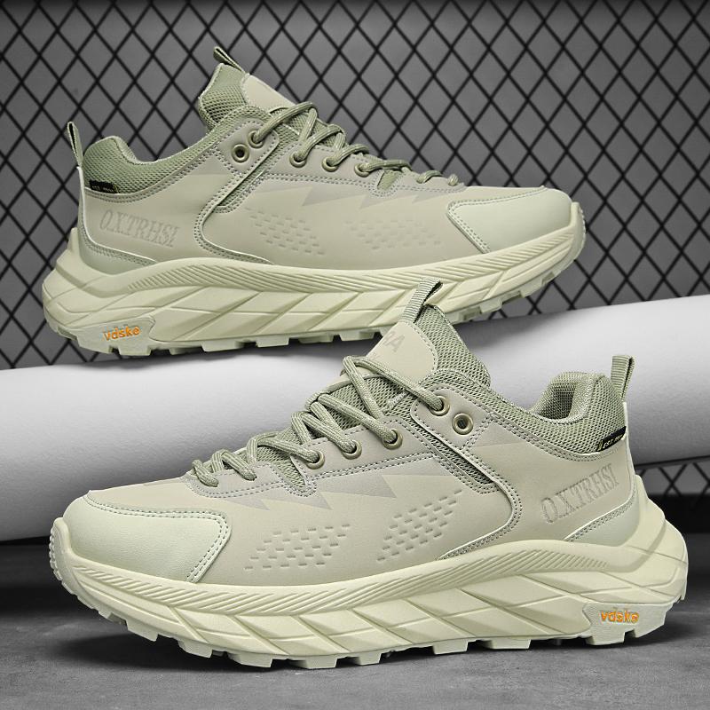 Platform Men Running Shoes Outdoor Sports Male Sneakers Warm Breathable Men'S Sneakers Walking Hiking Tennis Anti-Slip 2024 Newest