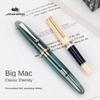 Luxury JinHao 9019 Dadao Fountain Pen Acrylic Transparent Spin Pen 40MM Nib Stationery Office School Supplies Writing Pens