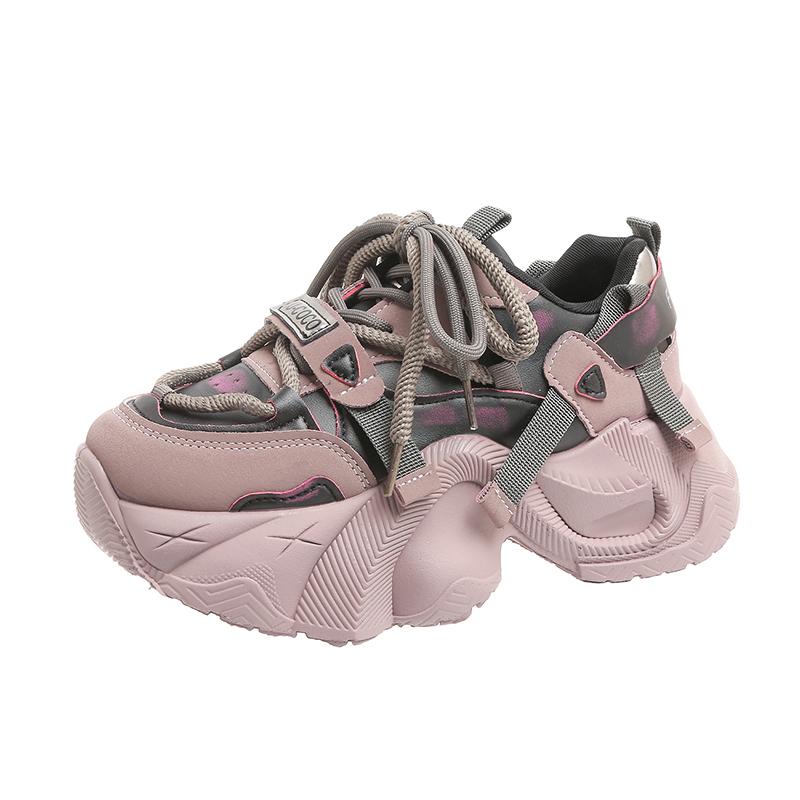 Fashion Autumn Shoes for Women Lace-Up Casual Breathable Wear Resistant 2024 Trend Fashion Women's Vulcanize Shoes Zapatillas Mujer