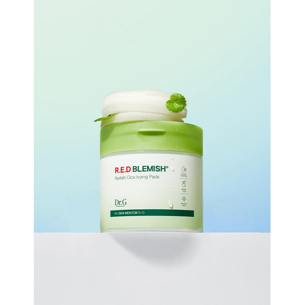 Dr.g Red Blemish Soothing Cica Icing Pad 60 Sheets