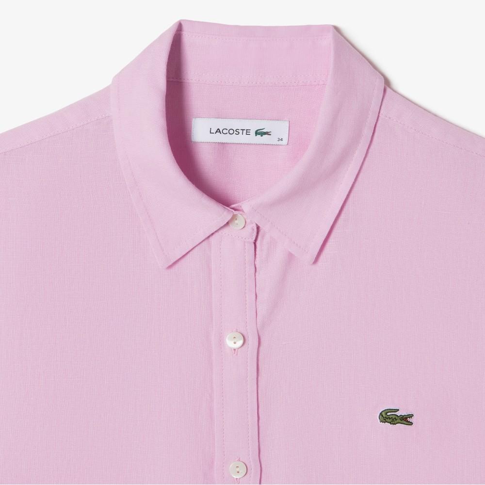[Lacoste] Women's NEW Regular Fit Short Sleeve Shirt CF139E-56GZ4H