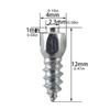 50/100pcs Universal Tire Studs Screws Nails Wheel Tyre Snow Spikes Set Anti-Slip Anti-Ice for Electric Scooter Truck Motorcycle