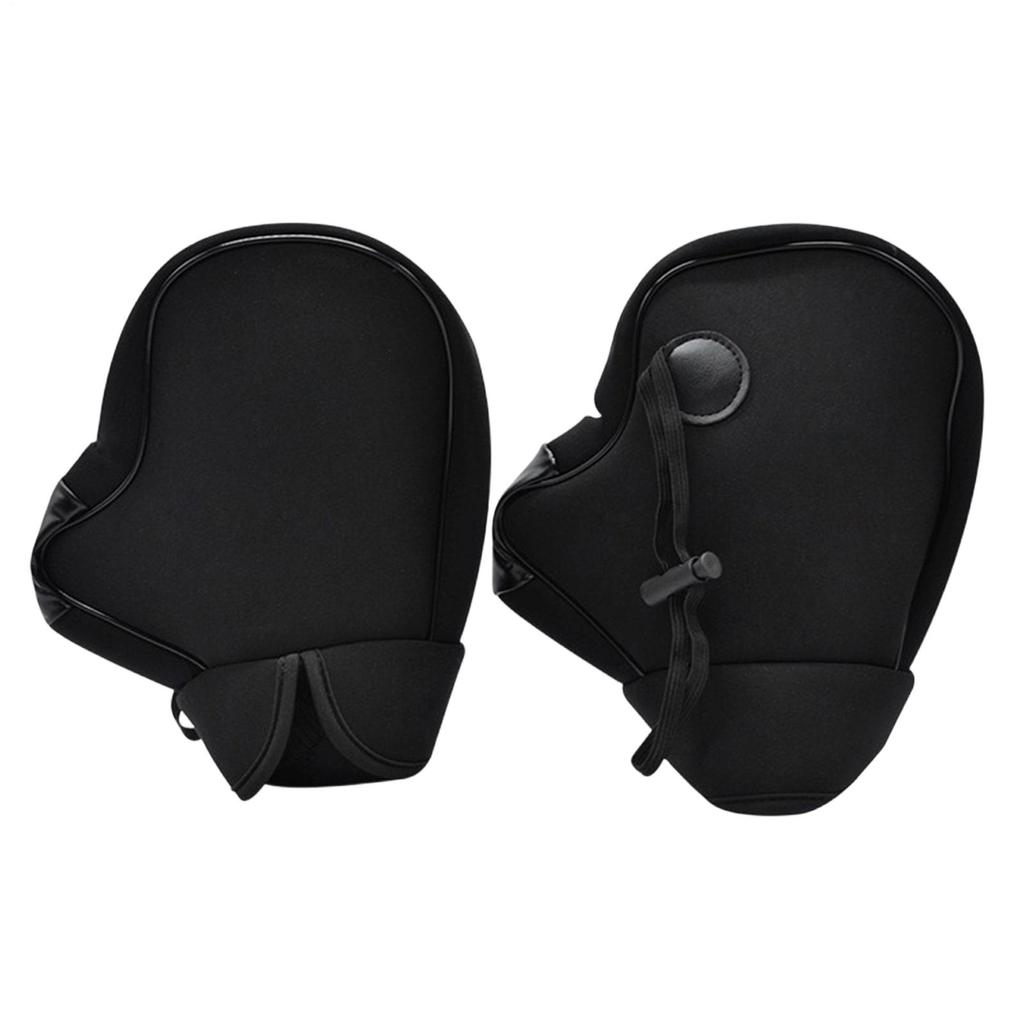 Warm Motorcycle Gloves Windproof Warmer Handle Grip Bike Handlebar Mittens for Riding Winter Cycling Racing Motorbike Outdoor